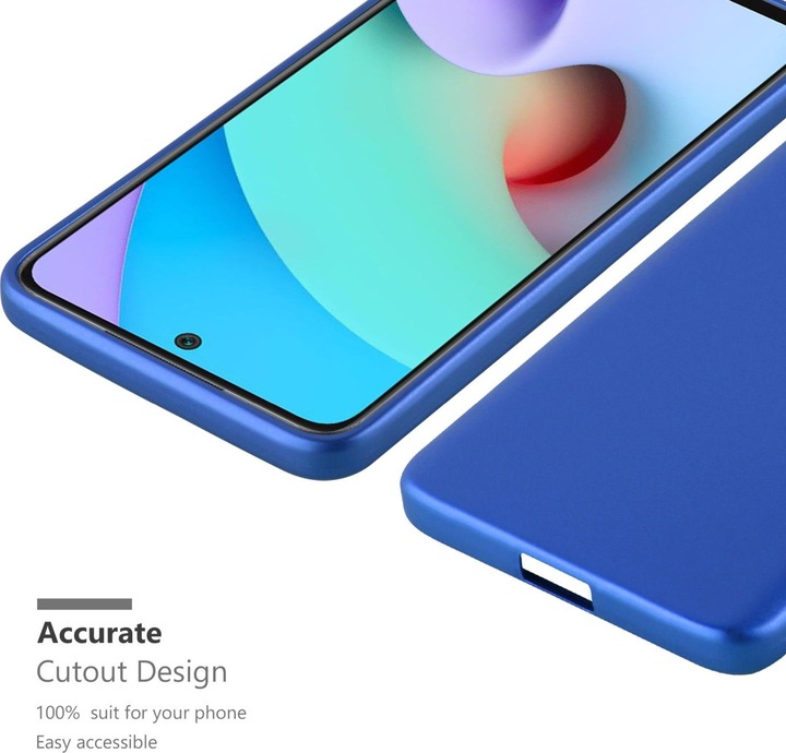 Produktbild Cadorabo TPU Matt Metallic Hülle (Xiaomi Redmi 10)