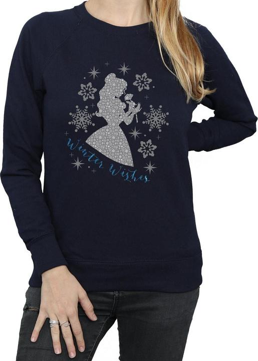 Produktbild Disney Princess Belle Winter Silhouette Sweatshirt (L)