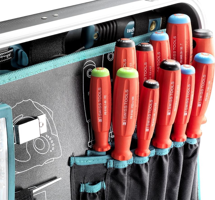 Actual product image technocraft ABS tool case PRO CHROME PREMIUM 152 pcs (152 pieces)