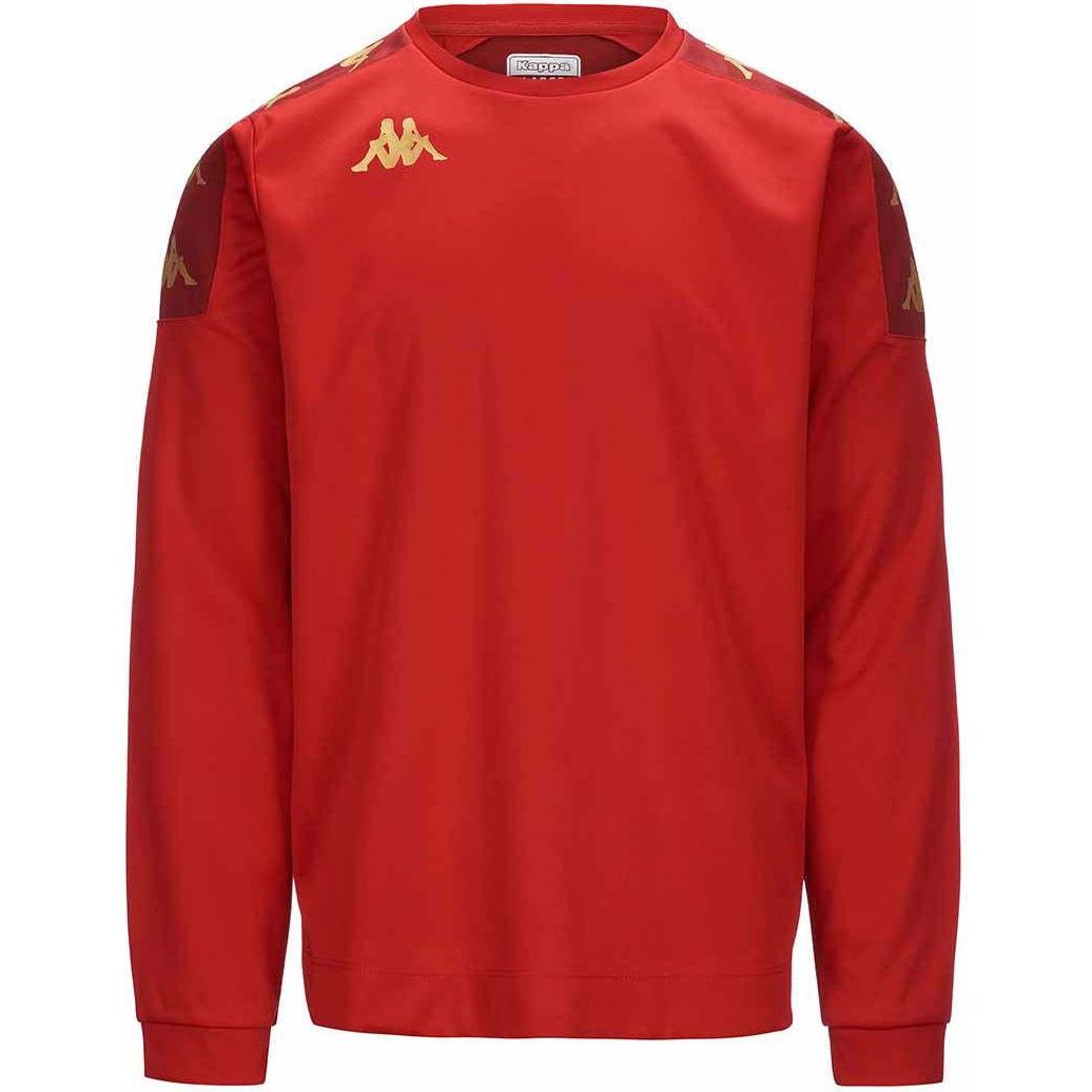 Kappa, Herren, Pullover, pullover gaverno, Rot, (S)