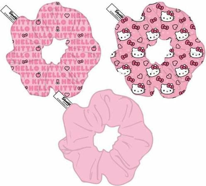 Immagine prodotto Cerda Hello Kitty Haarschmuck Scrunchies - 3er-Pack (Elastico per capelli)