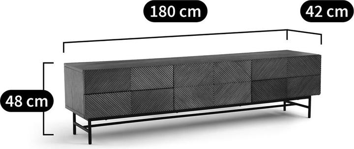 Actual product image La Redoute Interieurs Jerem (180 x 42 cm)