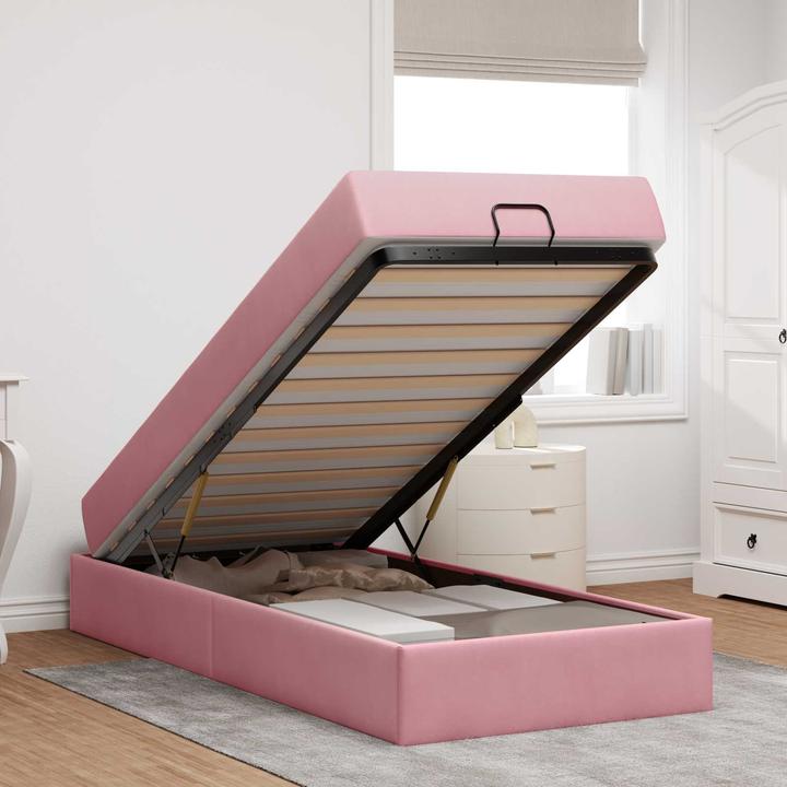 Actual product image vidaXL Storage bed (100 x 200 cm)