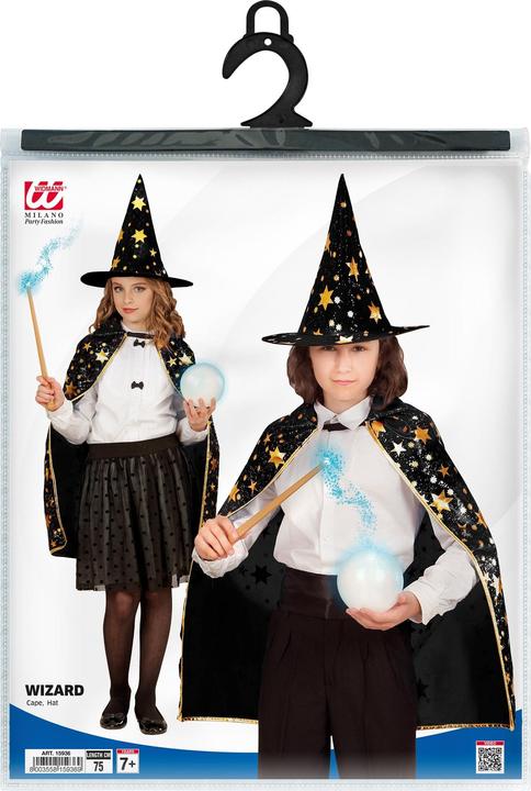Actual product image Widmann Wizard cape