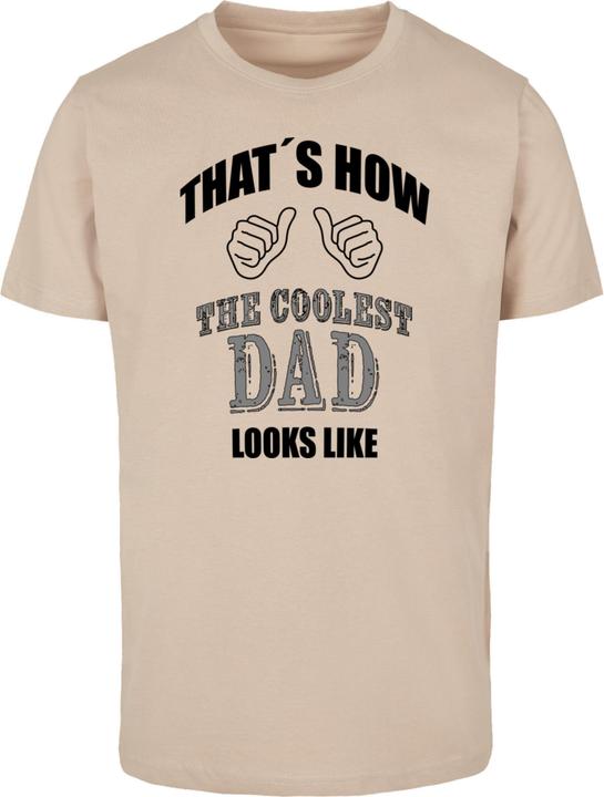 Produktbild Merchcode Coolest Dad T-Shirt Round Neck - 113679 (M)