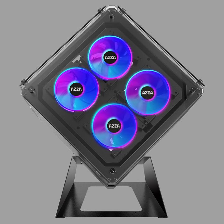 Produktbild Azza Cube 802F (ATX, mATX, Mini-ITX)