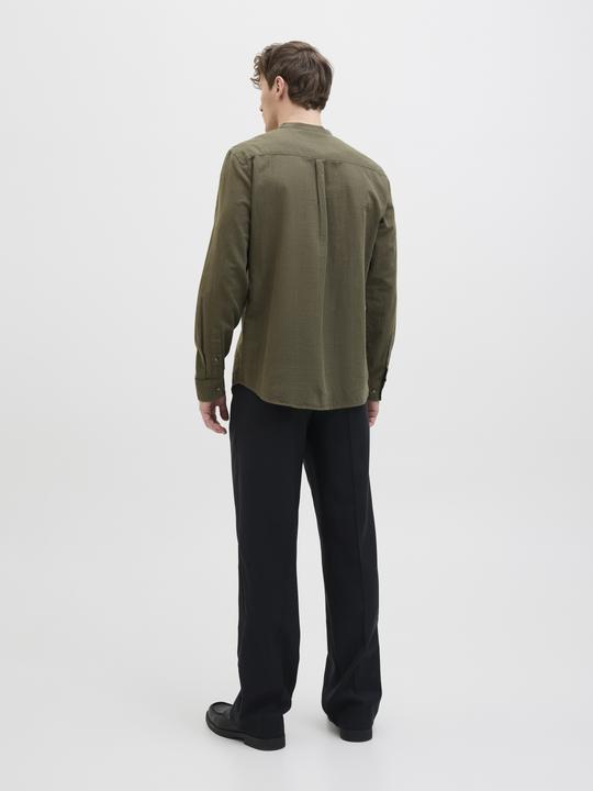 Actual product image Jack & Jones Jjesummer Half Placket Shirt Ls Sn (XL)