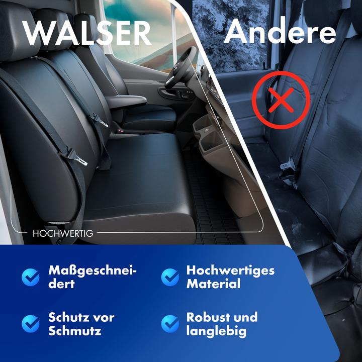 Immagine prodotto Walser Coprisedili per Mercedes Viano e Vito W639 per 2 posti singoli BJ 06/2003 - 2013