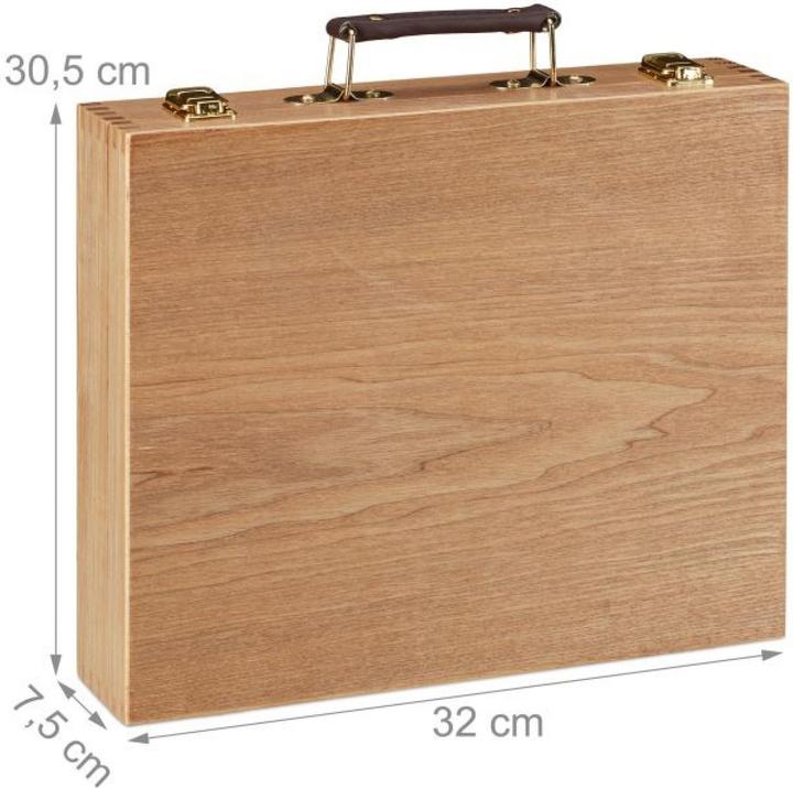 Actual product image Relaxdays Art Case