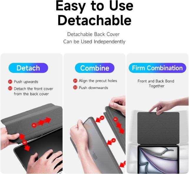 Immagine prodotto Dux Ducis Bookover della serie Magi (iPad Air 11 2024 (M2))