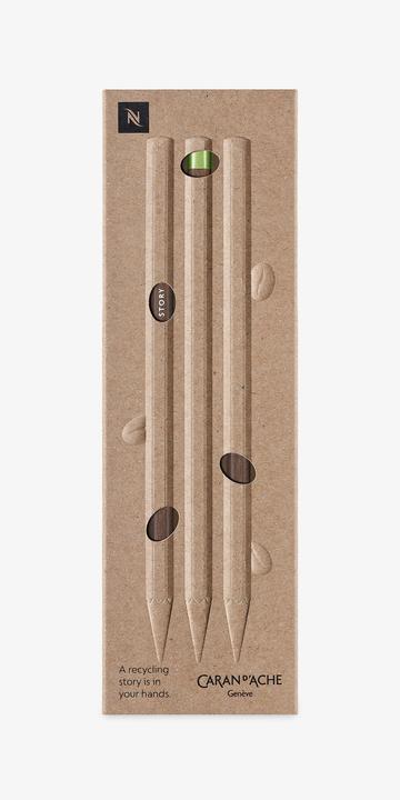 Immagine prodotto Caran d'Ache Nespresso Swisswood (3 mm, HB, 3 x)