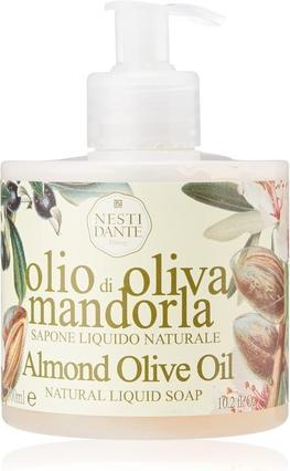 Image du produit Nesti Dante ALMOND &amp OLIVE OIL - lavabo &amp bath bottle with pump NATURAL LIQUID SOAP 300 ML (Savon liquide, 300 ml)