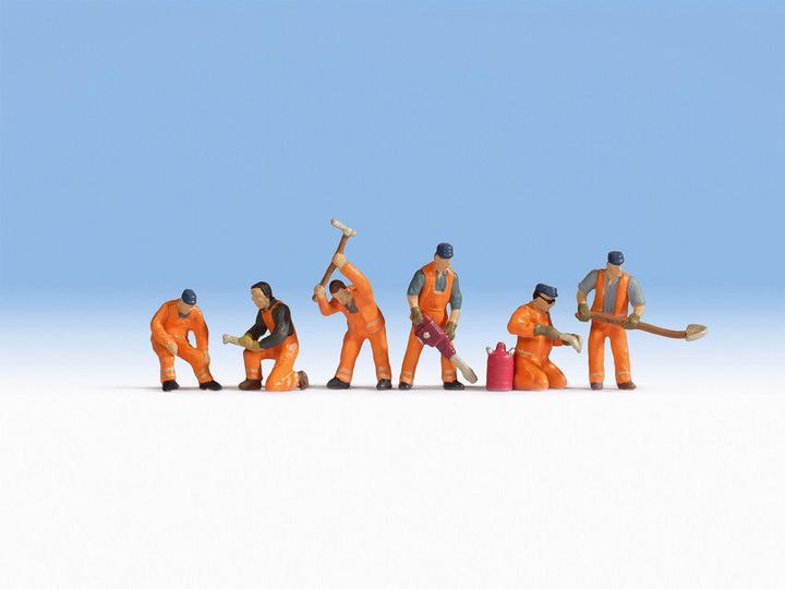 Image du produit Noch 45276 Figurines TT Équipe de construction de voies ferrées