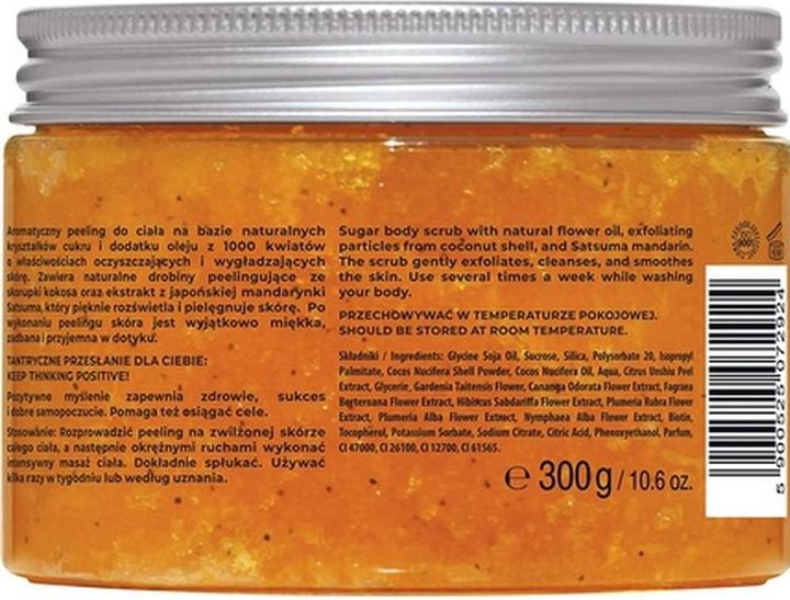Nährwerte und Zutaten Yoskine Happiness Rituals Satsuma Körperpeeling