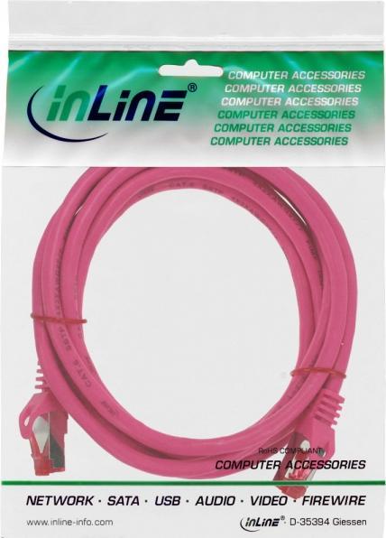 Actual product image InLine Patch cable (S/FTP, CAT6, 0.25 m)
