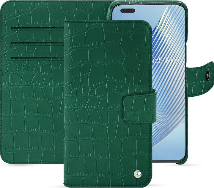 Crocodile pino ( Pantone #173F35 )
