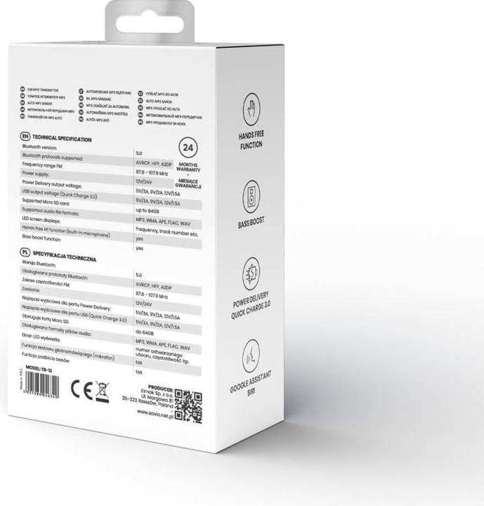 Immagine prodotto Savio TR-12