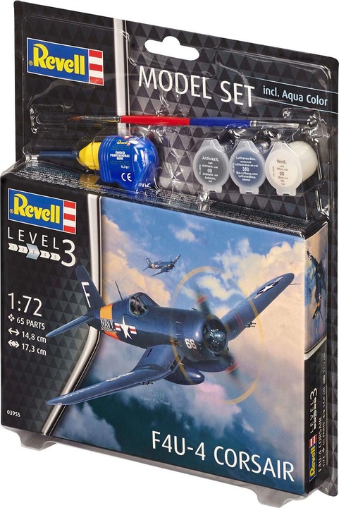 Actual product image Revell F4U-4 Corsair