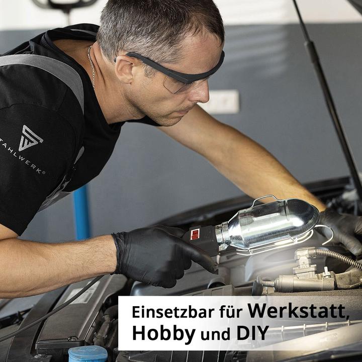 Actual product image Stahlwerk Work light with E27 socket up to max. 60W with 10 m cable