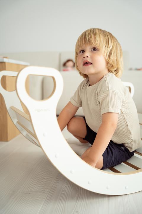 Actual product image Tupti.wood Kleine  Bogenwippe Kletterbogen