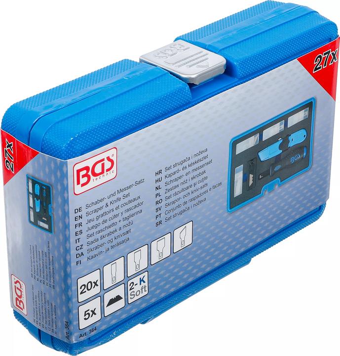 Actual product image BGS Scraper & Knife Set 27 pcs. (630 mm)