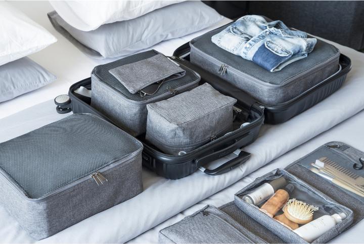 Produktbild Bigso TRAVEL Organizer L Grau (Packsystem)