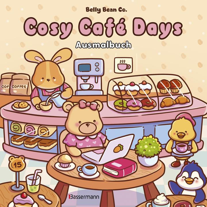 Produktbild Cosy Café Days - Ausmalbuch