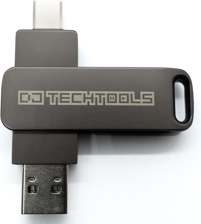 Produktbild DJTechTools Chroma Drive USB - 256GB - Space Gray (256 GB, USB-A, USB-C)