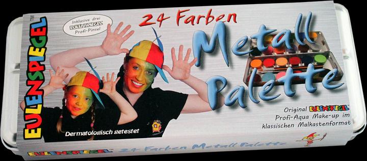 Produktbild Eulenspiegel 24 Farben Metall-Palette