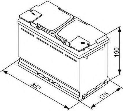 Produktbild Bosch Automotive S5 013 (12 V, 100 Ah, 830 A)