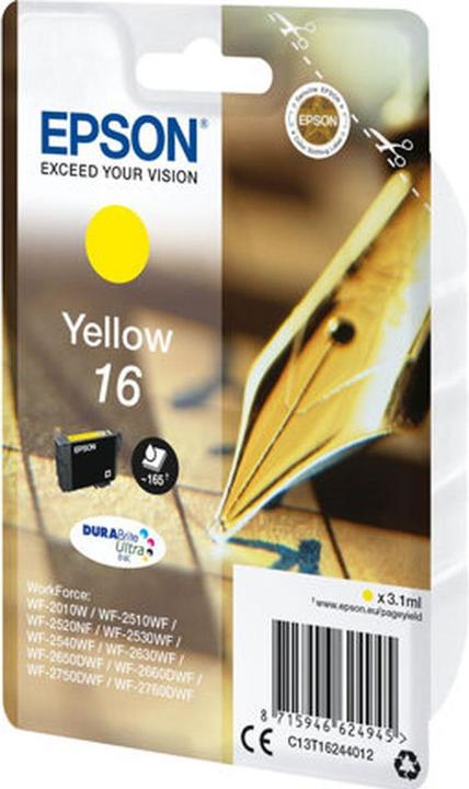 Produktbild Epson Ink Cartr Durabrite Yel 16 (Y)