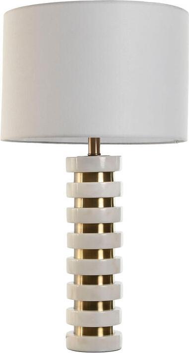 Produktbild Esprit Tischlampe Home Weiss Gold Marmor 50 W 220 V 38 x 38 x 72 cm (E27)