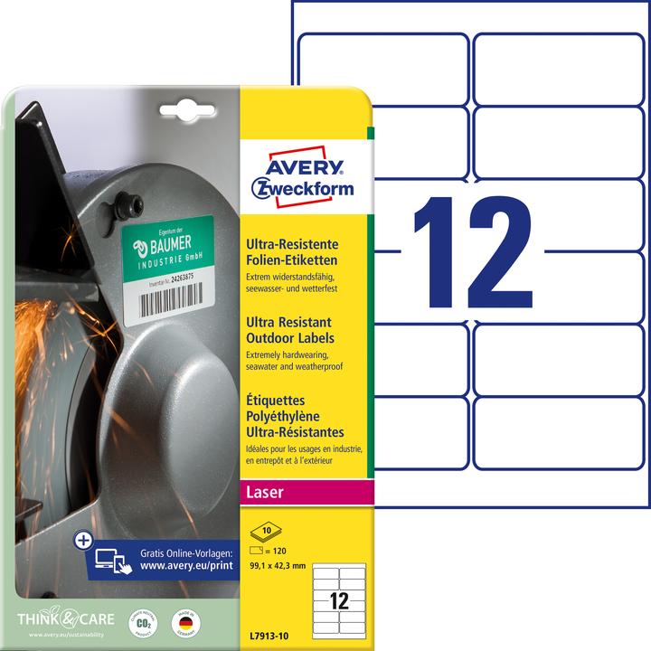 Productafbeelding Avery Ultrabestendig