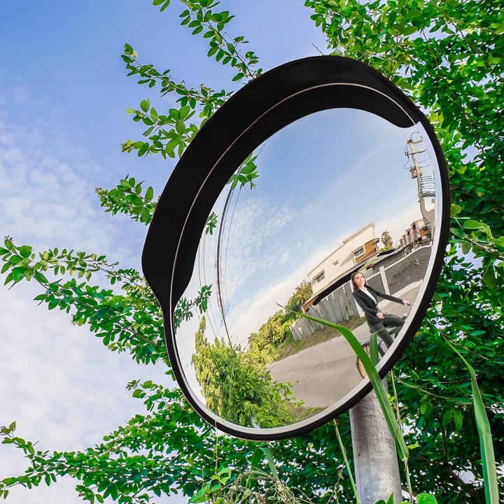 Actual product image Relaxdays Traffic Safety Mirror 45 cm (45 x 45 cm)