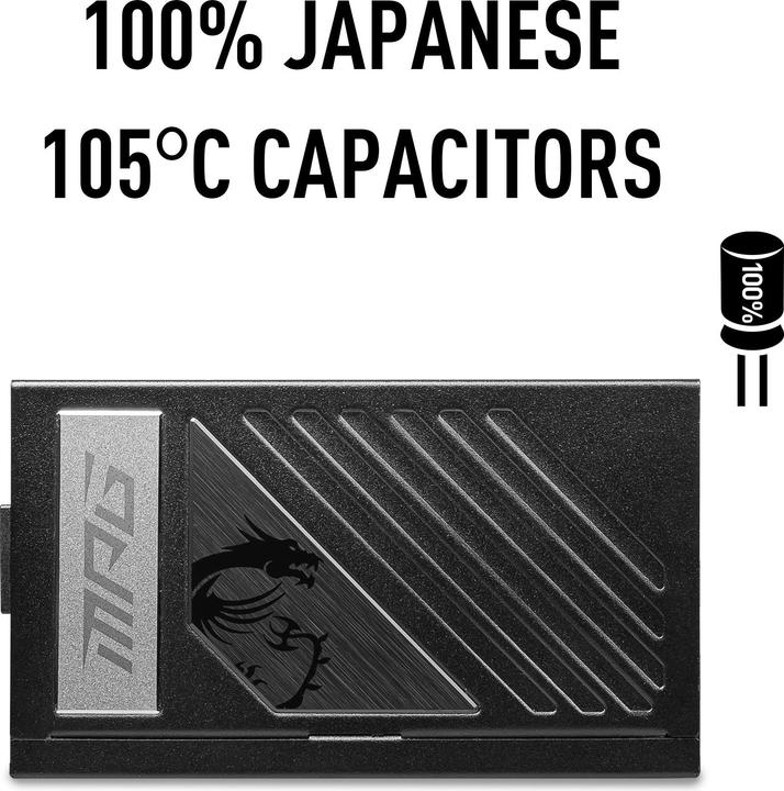 Produktbild MSI MPG A1000G PCIE5 (1000 W)