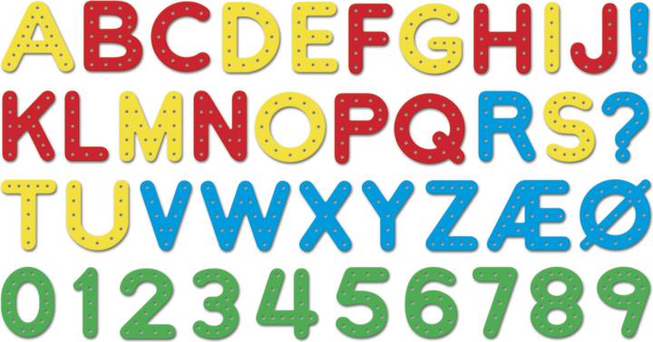 Actual product image Quercetti Play Montessori Lacing ABC + 123 (3 - 7 years)