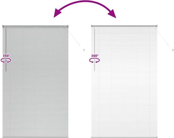 Produktbild vidaXL Balkenjalousien (220 x 135 cm)