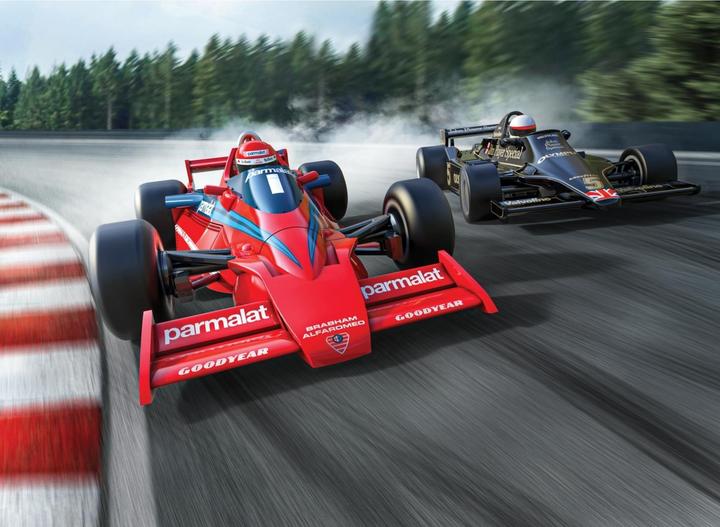 Actual product image Scalextric 1978 Swedish Grand Prix Twin Pack