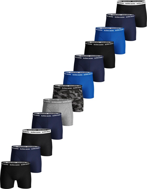 Produktbild Björn Borg COTTON STRETCH Trunks 12P (XL, 12er Pack)