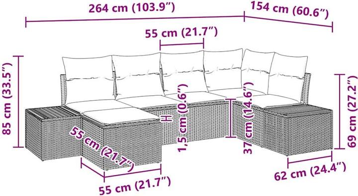 Produktbild vidaXL Margot