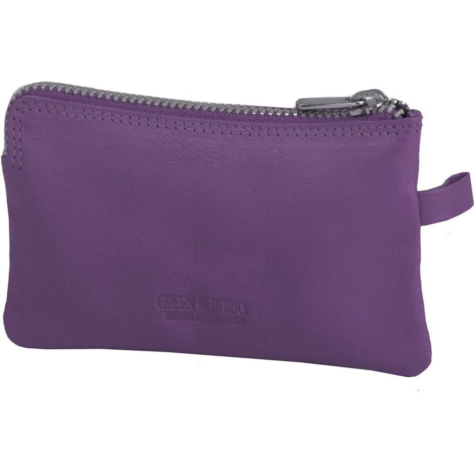 Greenburry, Portemonnaie, Spongy Schlüsseletui Leder 11,5 cm, Violett