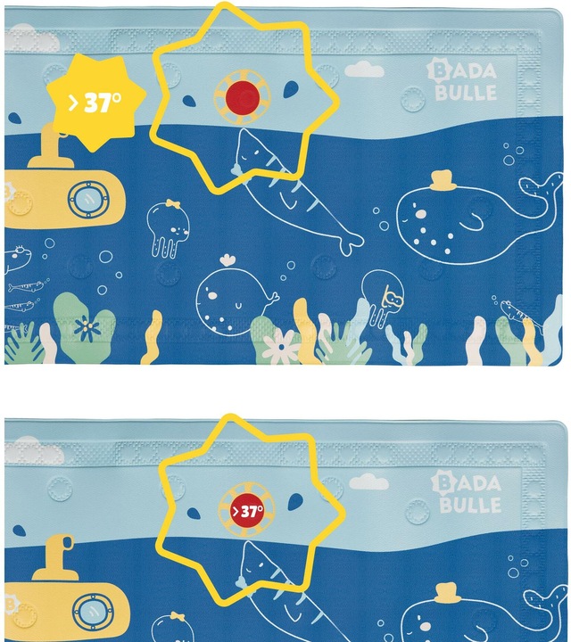 Image du produit Badabulle Tapis de bain avec thermomètre
