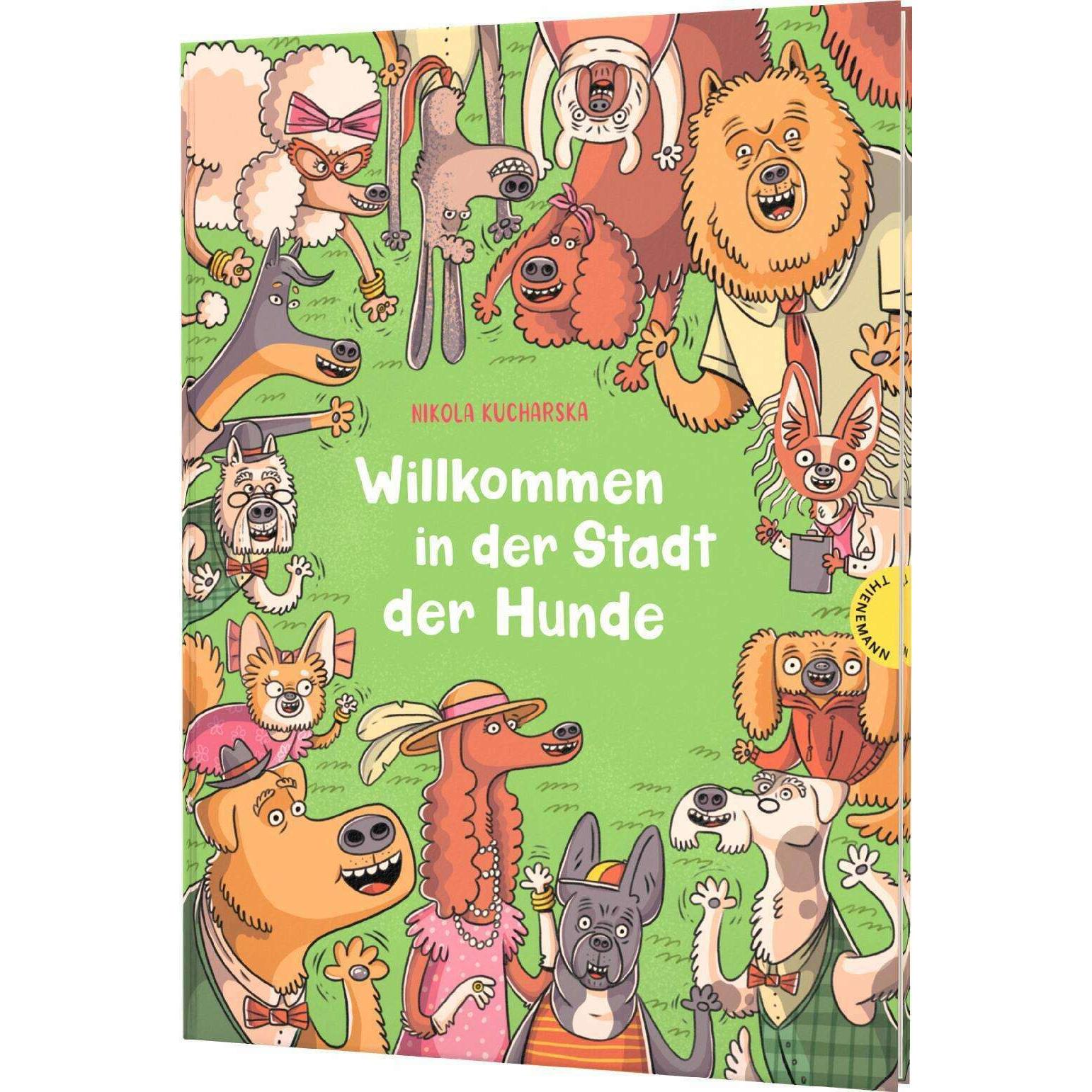 Willkommen in der Stadt der Hunde, Kinderbücher von Nikola Kucharska, Marlena Breuer