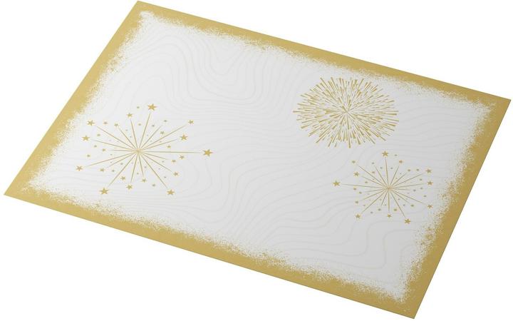Image du produit Duni Tischset Bio Dunicel Sparkly White (40 x 30 cm)