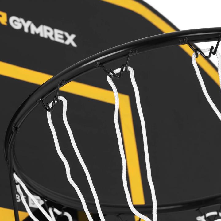 Produktbild Gymrex Basketballkorb mit Ständer Basketballanlage wetterfest Korbanlage 200-305cm