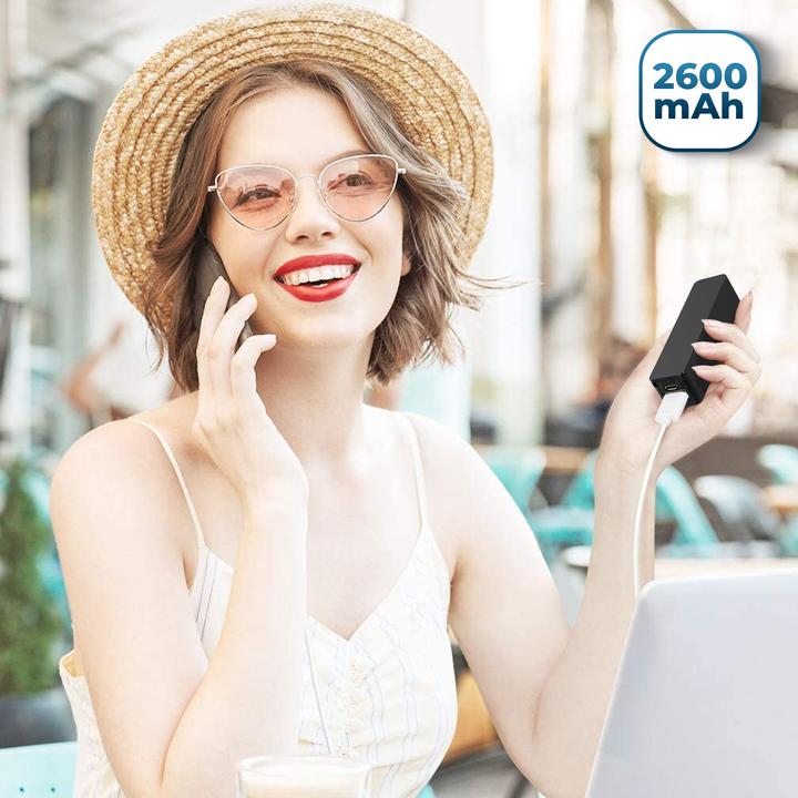 Image du produit Avizar Mini-Powerbank 2600 mAh USB-A Stick (2600 mAh)
