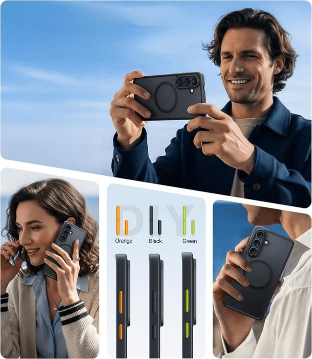 Produktbild Torras - Guardian Magnetic Series - Samsung Galaxy S26 - Black (Samsung Galaxy S26)