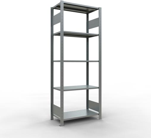 Immagine prodotto Schulte Lagertechnik Sistema di scaffalature di base senza viti MULTIplus150 con ripiani di lunghezza