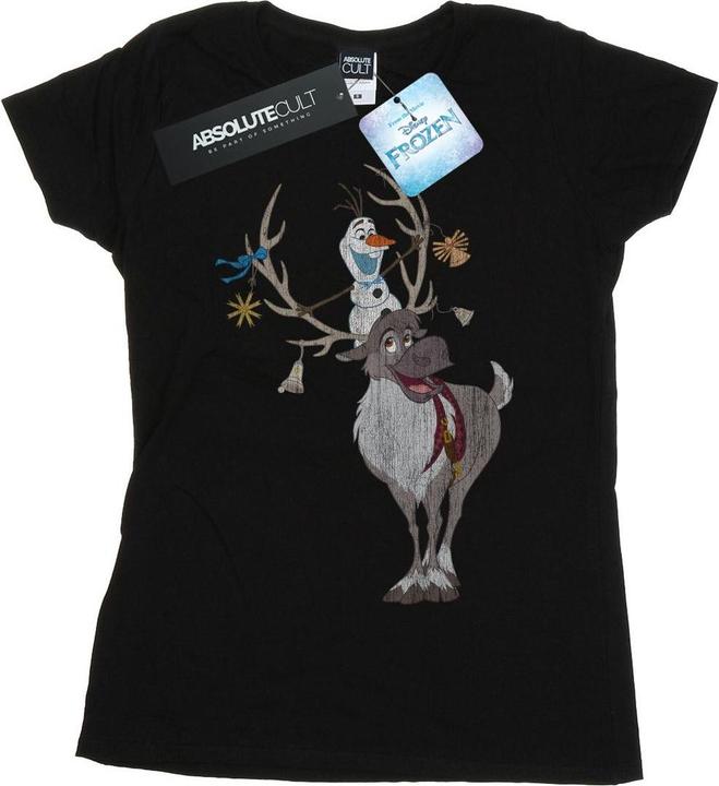 Produktbild Disney Frozen Sven And Olaf Christmas Ornaments TShirt (XXL)