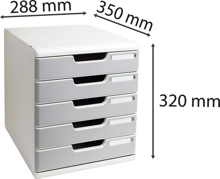 Image du produit Exacompta MODULO A4 - 5 tiroirs (A4)